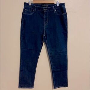 Levi’s the original jean NWOT Mid rise skinny darker wash denim jeans 16S/C